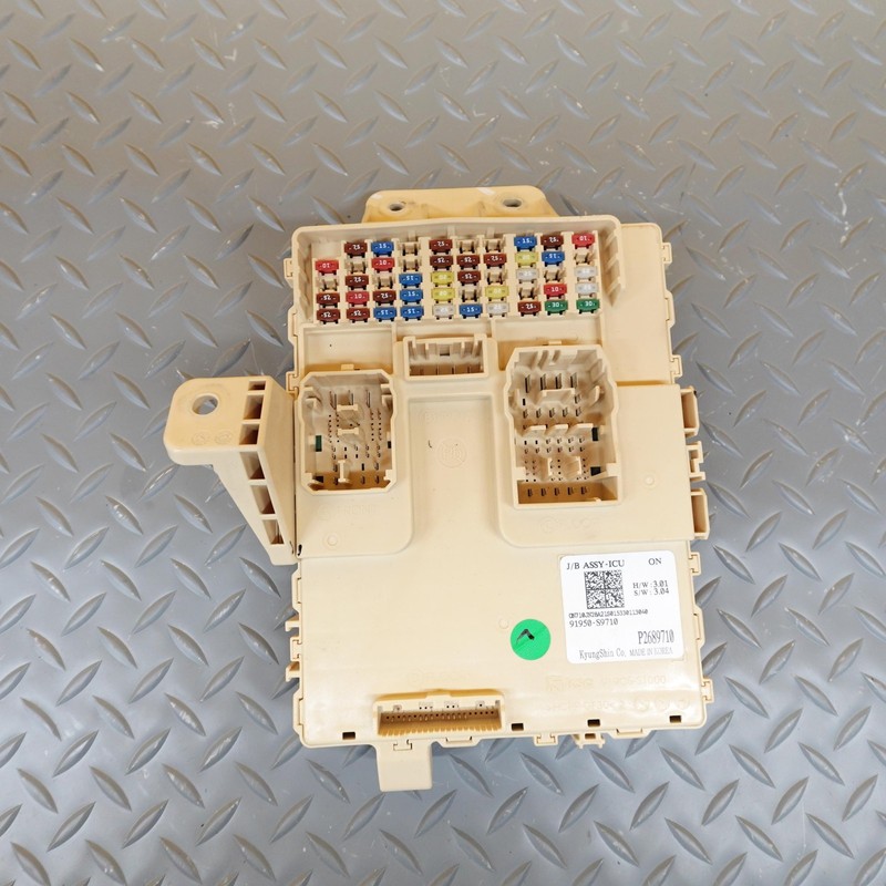 2020-2022 KIA TELLURIDE INTERIOR CABIN FUSE BOX MODULE OEM 91950SS9710