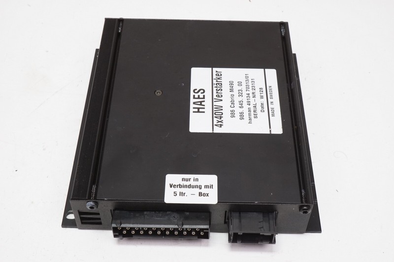 PORSCHE BOXSTERAmplifier Amp Audio OEM 2001 2002
