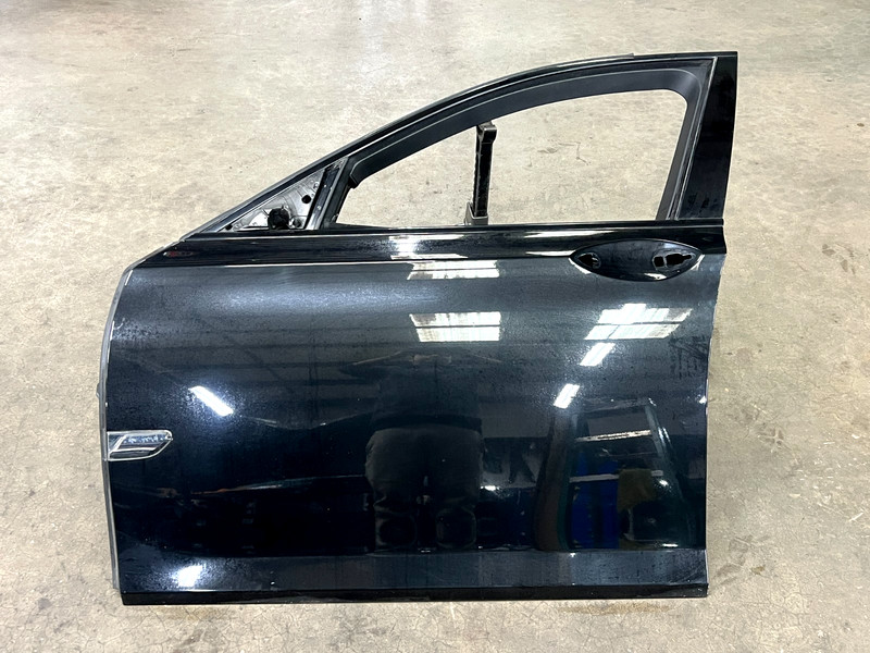 ⭐2009-2015 BMW 7-SERIES FRONT LEFT DRIVE SIDE DOOR SHELL PANEL BLACK OEM LOT2676