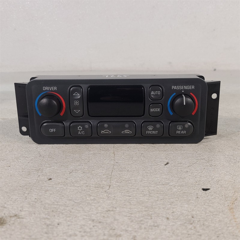 98-99 Corvette C5 Dual Zone Climate Hvac Climate Control Fan Aa7265