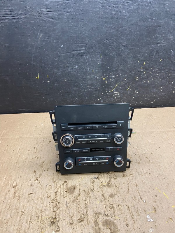 2009 2010 Lincoln Mkz Radio Navigation Hvac Climate Control Panel T8747 DG