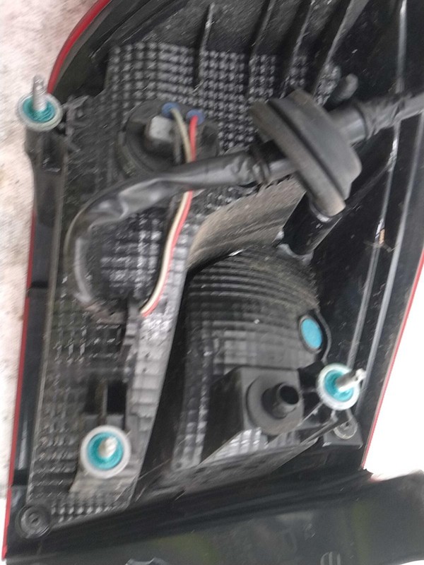 2019 Chevrolet Cruze Right Grey Tail Light Assembly - Used, 56000 Miles