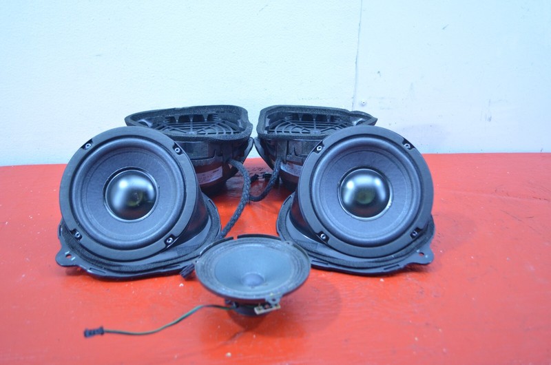 97-04 MERCEDES R170 SLK320 FRONT / REAR LEFT / RIGHT DOOR SPEAKER SET OF 5 OEM