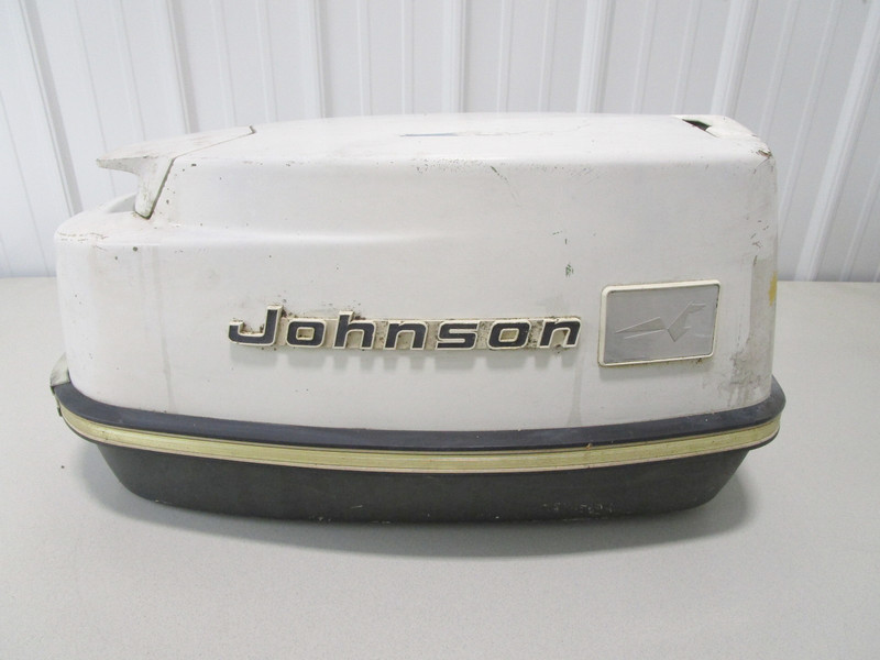 Vintage Johnson Sea Horse 40 HP Outboard Top Engine Cowl Motor Cover Hood 1960's