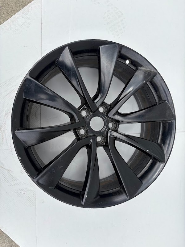 ✅2017-2021 Tesla Model 3 20" 20x8.5+35mm Black Matt Wheel Rim 1044227-00-B