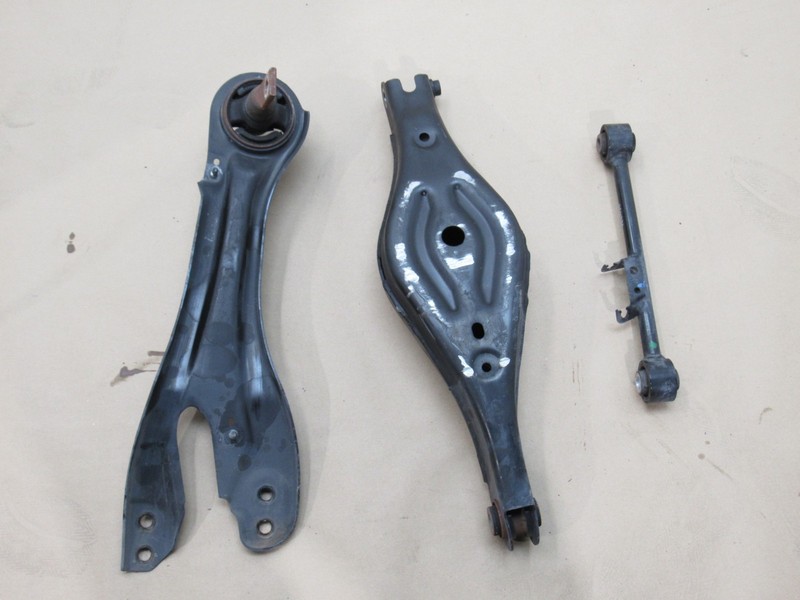 Honda Odyssey 2016 3.5 FWD Rear Right Suspension Control Arm Set 3 PCS 11-17 ;