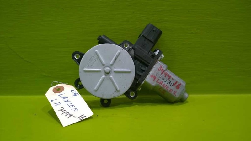 08 09 10 LANCER DRIVER LEFT REAR WINDOW MOTOR OEM 3499-16