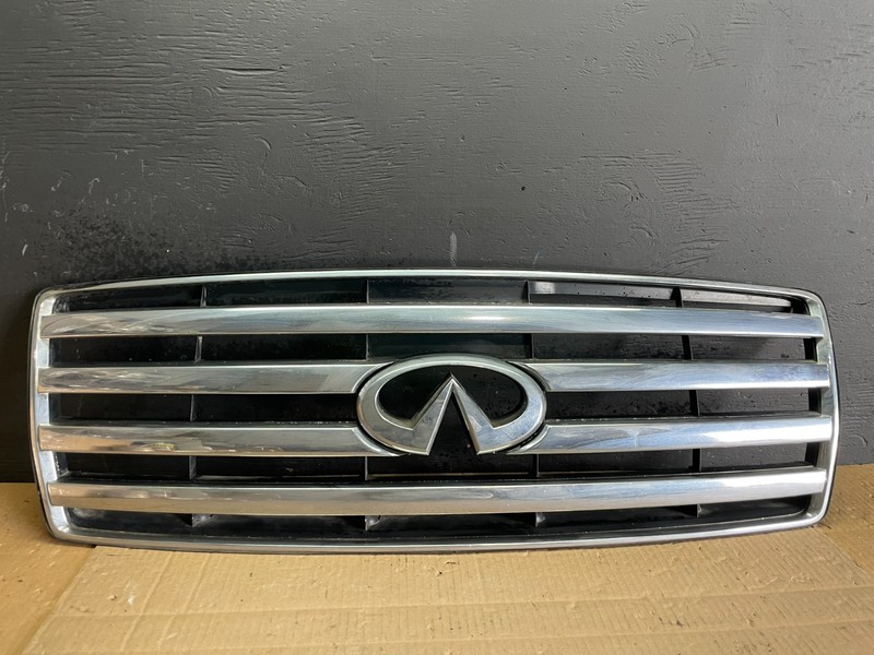 2004 to 2007 Infiniti QX56 Front Upper Chrome Grill Grille AB7681 DG
