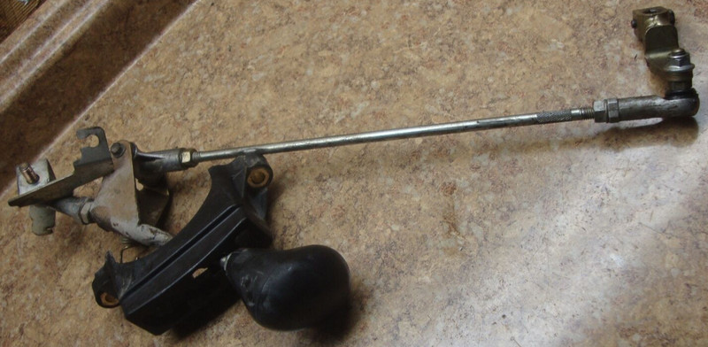 02 Kawasaki Prairie 650 ATV 4x4 Engine Gear Shift Lever Knob Linkage Shifter Rod