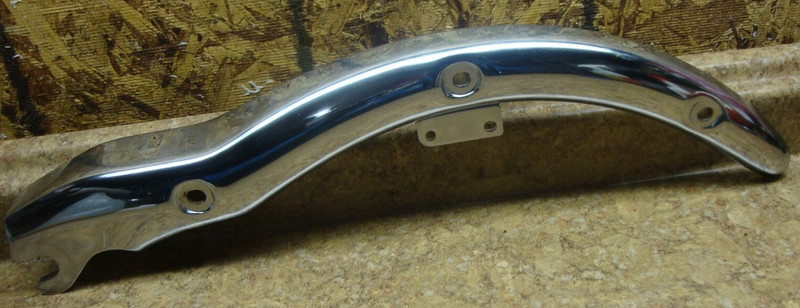 2002 Honda Shadow VT750 VT 750 ACE Right Rear Fender Rail Chrome Back Guard 2003