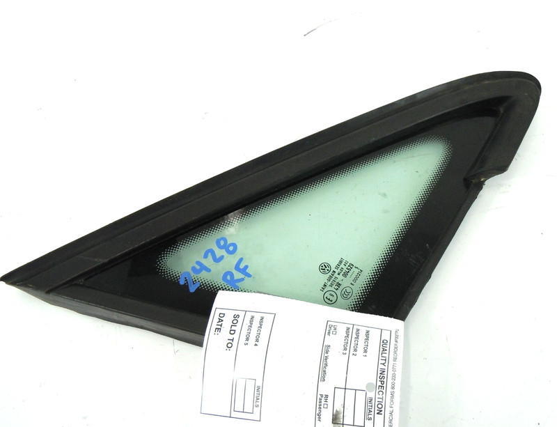 2015 15 Volkswagen Golf Sportwagen Front Vent Window Glass Passenger Right OEM