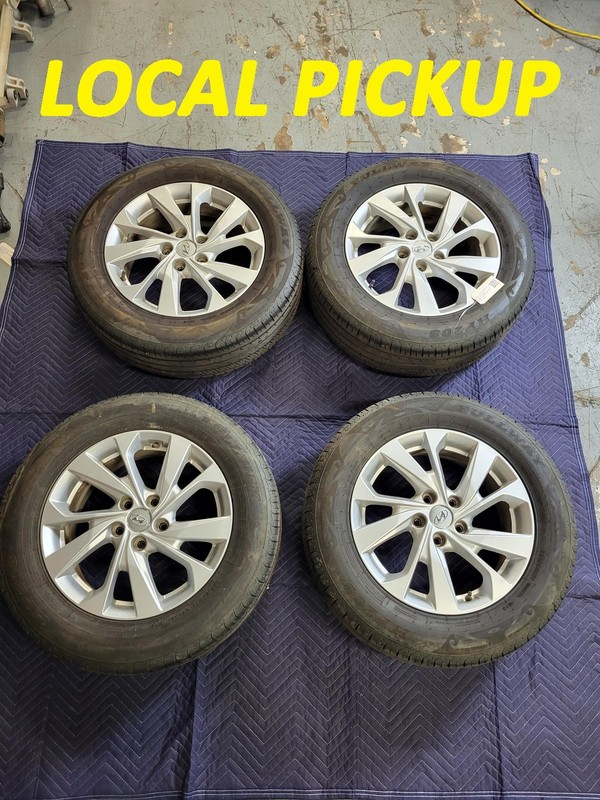 Used Oem Hyundai Wheel Rim SET of 4 for 2019-2021 Tucson 235/60R17 17x7