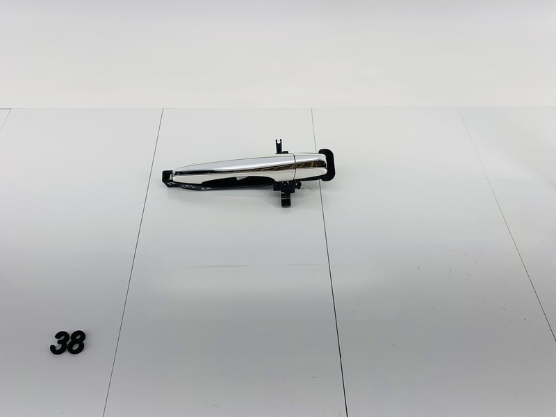 10-14 CADILLAC CTS REAR RIGHT SIDE EXTERIOR DOOR HANDLE WHITE DIAMOND OEM