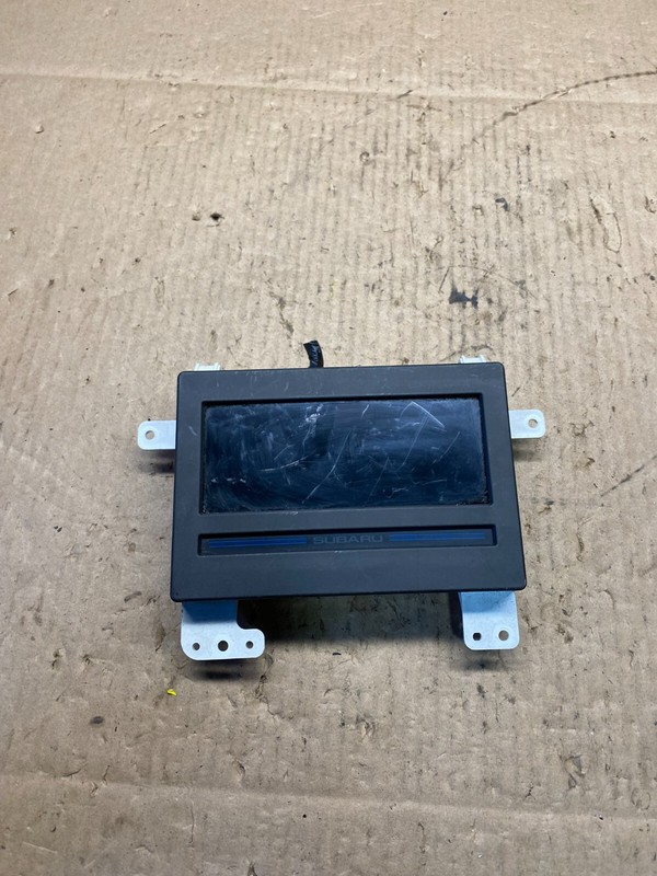 2008 2014 Subaru Tribeca Radio Player Information Screen Display O7058 PS