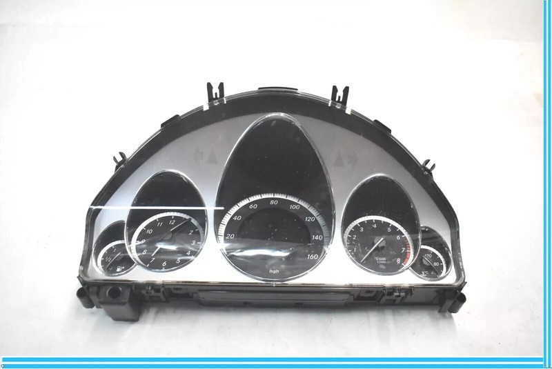 10-13 Mercedes W212 E350 E550 Instrument Cluster Speedometer A2125401448 OEM