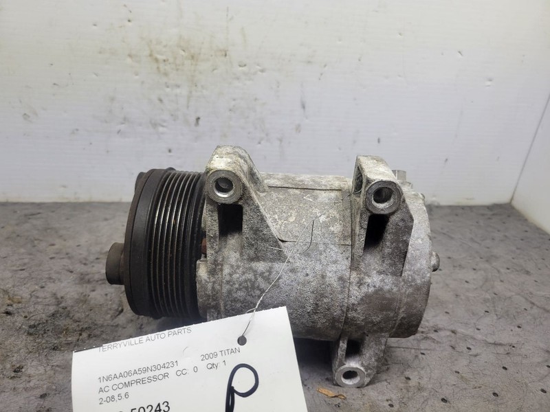 Air Conditioner AC Compressor Thru 8/10 Fits 07-11 TITAN 1756097