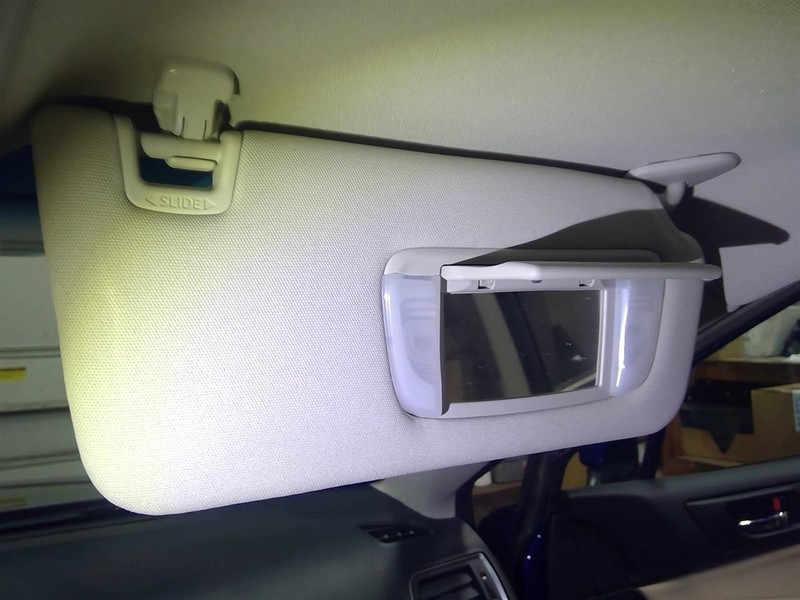 Passenger Right Sun Visor Sedan Fits 15-25 LEGACY 1760541