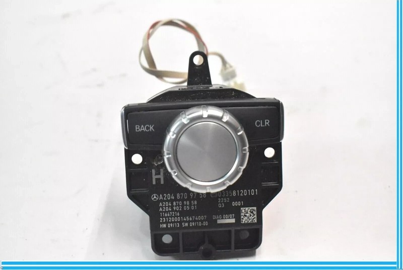 12-15 Mercedes W204 C250 E400 Console Head Unit Controller Knob Multi Switch OEM