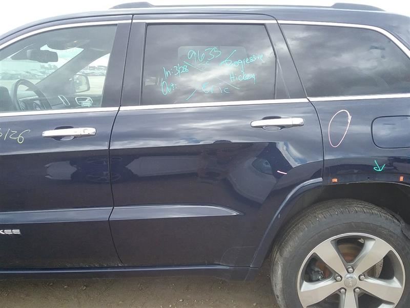 Driver Rear Side Door Electric Tempered Glass Fits 11-19 GRAND CHEROKEE 2708632