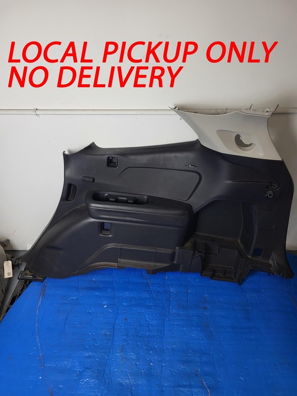 Used Oem Subaru Rear Right Passenger Quarter Trim Panel for 2019-22 Ascent Base