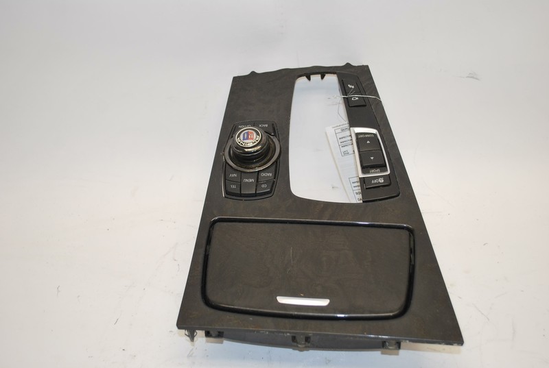 2011-2012 BMW ALPINA B7 F01 F02 CONSOLE IDRIVE RADIO MEDIA SWITCH KNOB BEZEL OEM