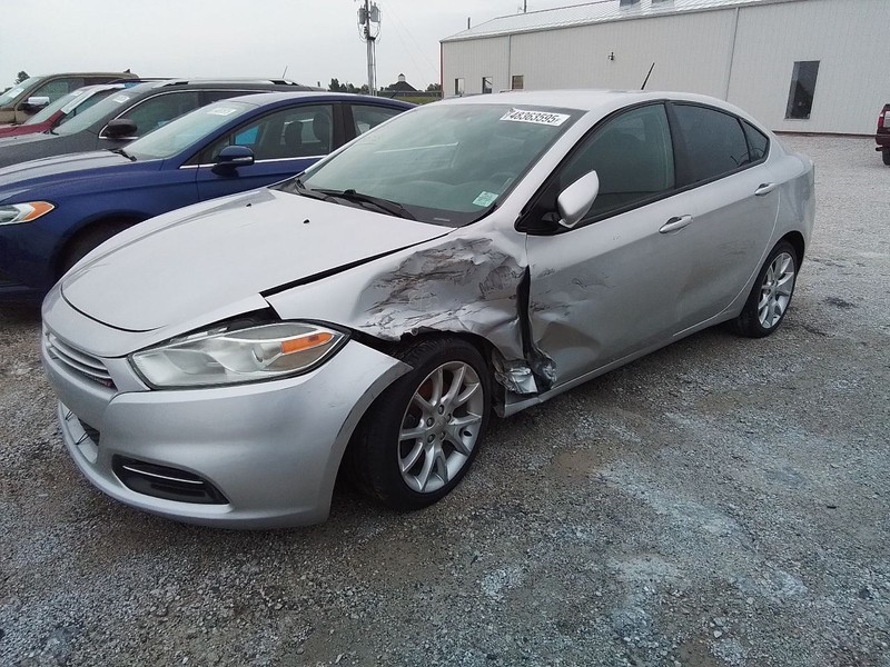 2013-2016 Dodge Dart Front Driver Roof Curtain Air Bag