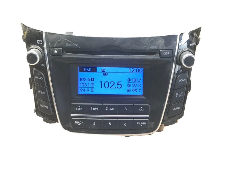 TESTED2015-2017 Hyundai Elantra CD Radio Player 96170A5260GU OEM #R144 2015-2017
