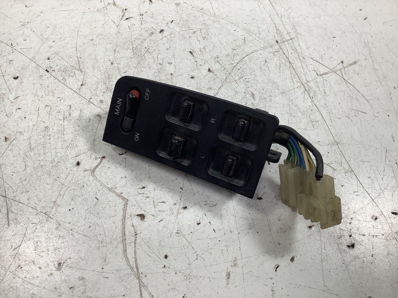 86-89 Acura Integra 4DR Main Window Switch Black OEM