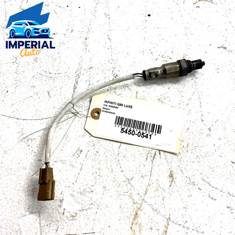 Infiniti Q50 2016-2020 Rear Lower Exhaust Downstream Oxygen O2 Sensor OEM