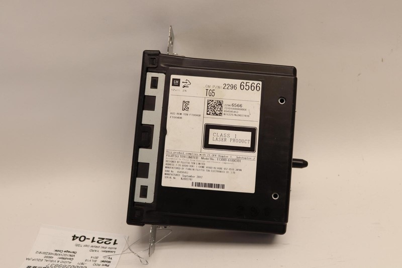 2014 CHEVY SILVERADO 1500 AUDIO RADIO DISC CD PLAYER RECEIVER UNIT OEM