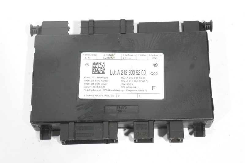 2010-2013 MERCEDES BENZ E350 W212 FRONT LEFT DRIVER SEAT CONTROL MODULE UNIT OEM