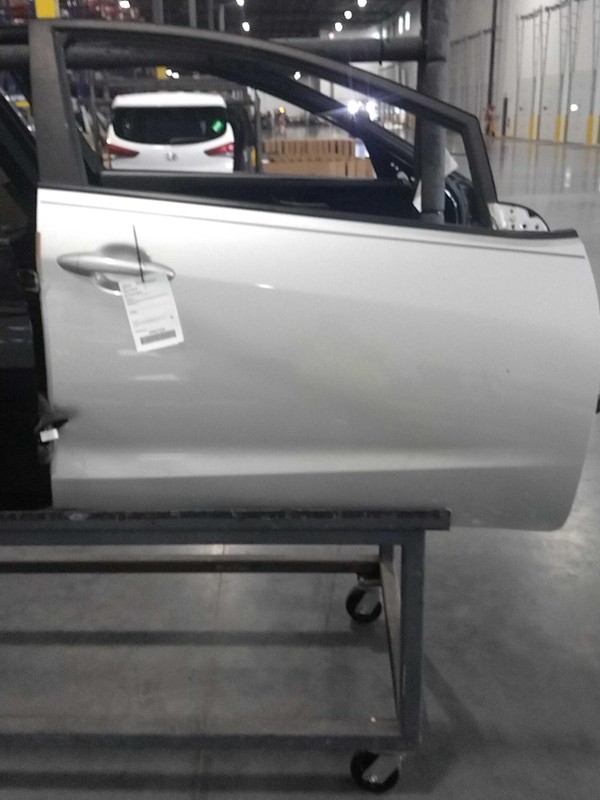 2017 KIA Forte Right Front Door Silver 635010 Used 82K Miles OEM