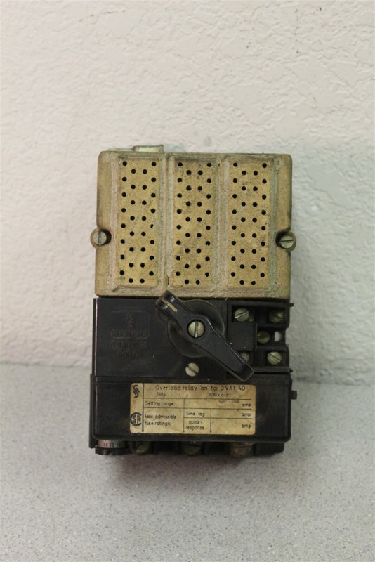 Siemens VDE 0660 3VA4 25A R920 *FREE SHIPPING*