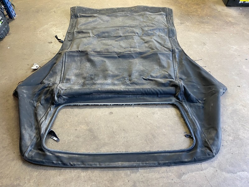 04-10 BMW E64 645 650 M6 Convertible Soft Top Inner Liner Cloth Cover OEM ✅