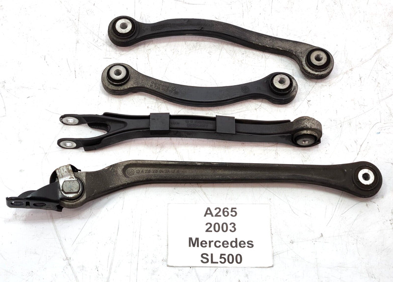 ✅ 03-12 OEM Mercedes R230 SL500 Rear Right Passenger Suspension Control Arm SET