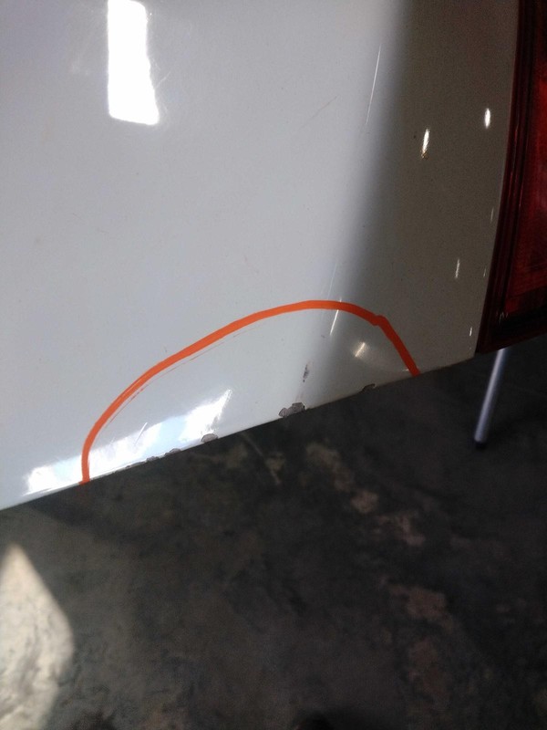 2012 Jaguar XF Deck Lid Trunk Lid White OEM C2Z14453 119K Miles