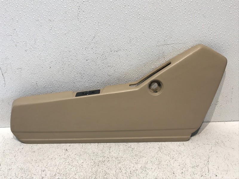 94-99 Mercedes W140 S500 Front Left Seat Inner Trim Panel Insert Panel Beige
