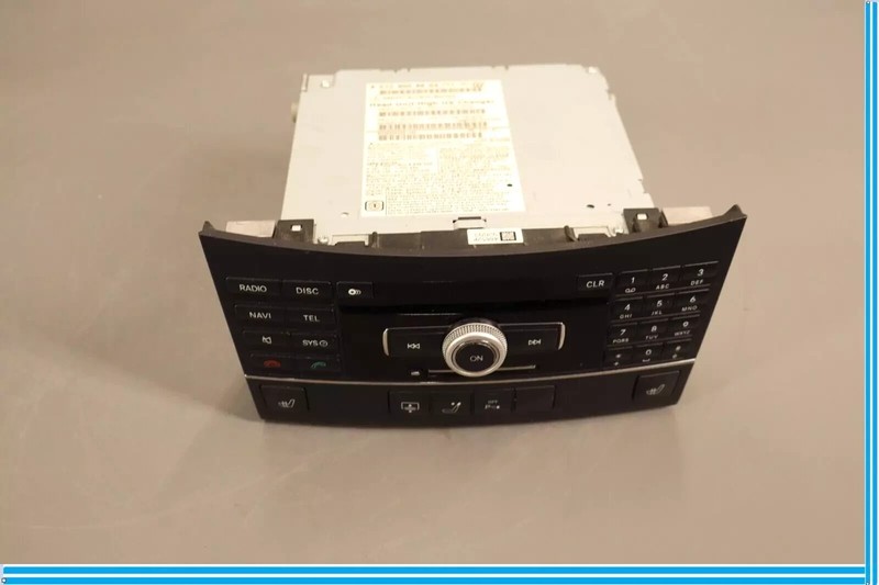 10-11 Mercedes W207 E350 E63 CD Changer Radio Command Head Unit 2128700789 OEM