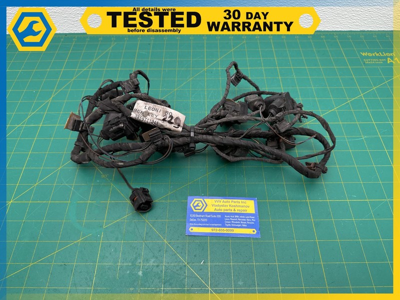 06-12 BENTLEY Flying Spur REAR BUMPER PARKING SENSOR WIRE WIRING HARNESS OEM