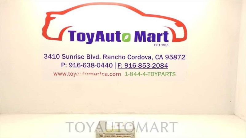 Info-GPS-TV Screen Video Control Without 10 Speaker Fits 03-07 SEQUOIA 48115