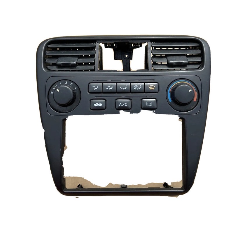 01 02 2001 2002 HONDA ACCORD OEM DASH BEZEL HEATER CLIMATE CONTROL CLOCK TRIM