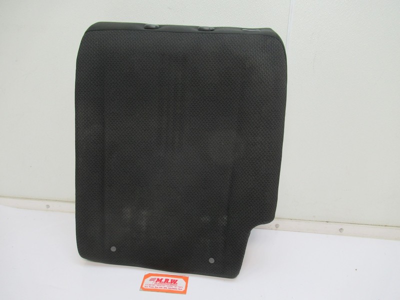 LEFT REAR SEAT BACK UPPER TOP CUSHION DRIVER SIDE L LH LR BLACK CLOTH SCION XB