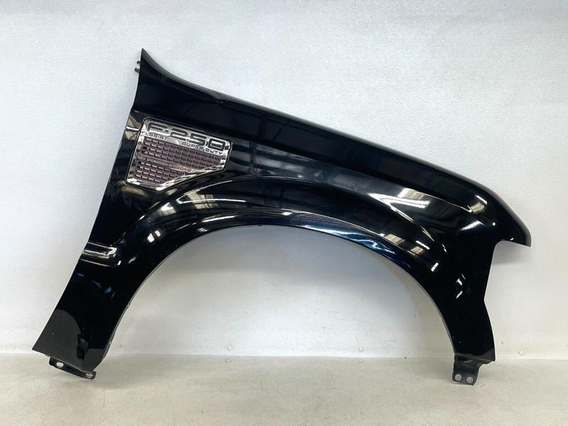 ⭐08-10 FORD F-250 F-350 SUPER DUTY FRONT RIGHT FENDER PANEL BLACK OEM LOT2563