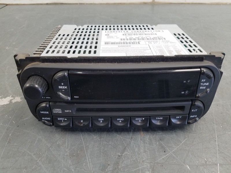 2008 Dodge Viper SRT-10 AM FM CD DVD MP3 Radio Receiver #0173 K4
