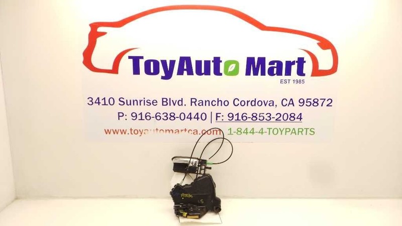 02-10 TOYOTA MATRIX DRIVER SIDE FRONT DOOR LOCK ACTUATOR ASSEMBLY