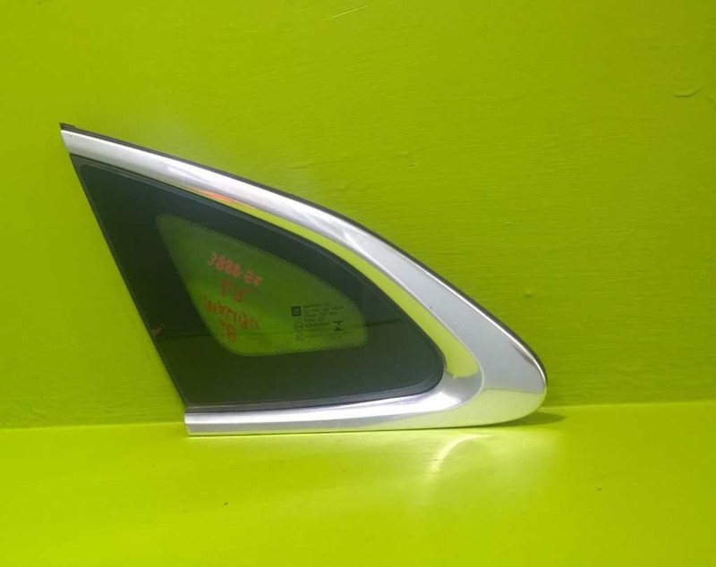 17 18 19 20 21 22 23 MALIBU DRIVER LEFT REAR VENT GLASS OEM 3888-52