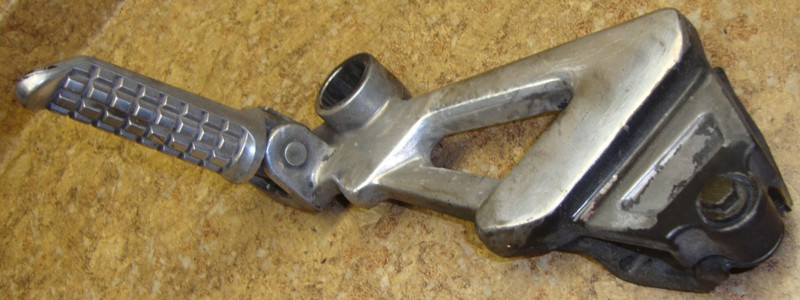 2001 Kawasaki ZX1100 ZX 1100 ZX11 Ninja Left Rear Passenger Foot Peg Pedal Rest