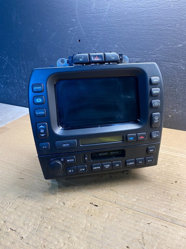 2002-2008 Jaguar X-Type Climate Control Control Screen Display Radio ae4805 DG