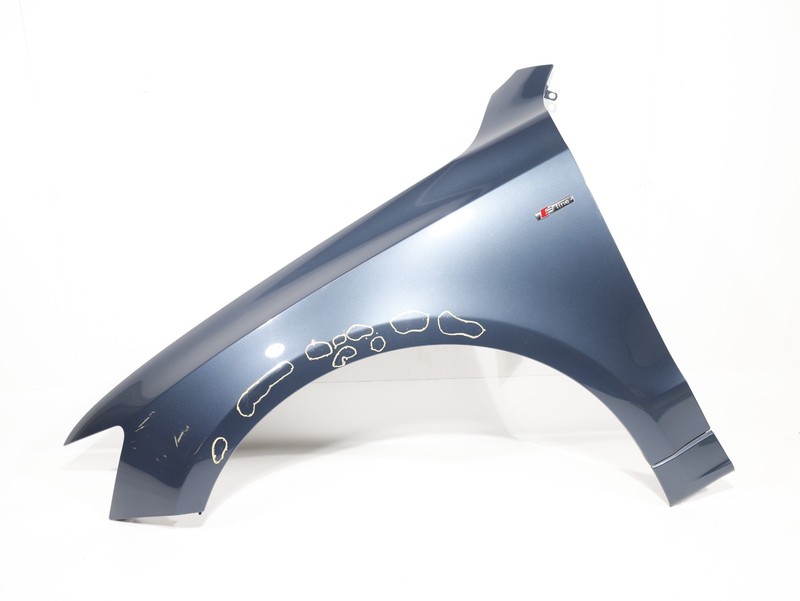 13-17 AUDI Q5 SQ5 FRONT LEFT LH DRIVER SIDE FENDER SHELL SKIN PANEL UTOPIA BLUE
