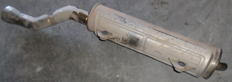 2007 Yamaha Grizzly YFM350 YFM 350 4x4 Exhaust Pipe Muffler Spark Arrestor 07